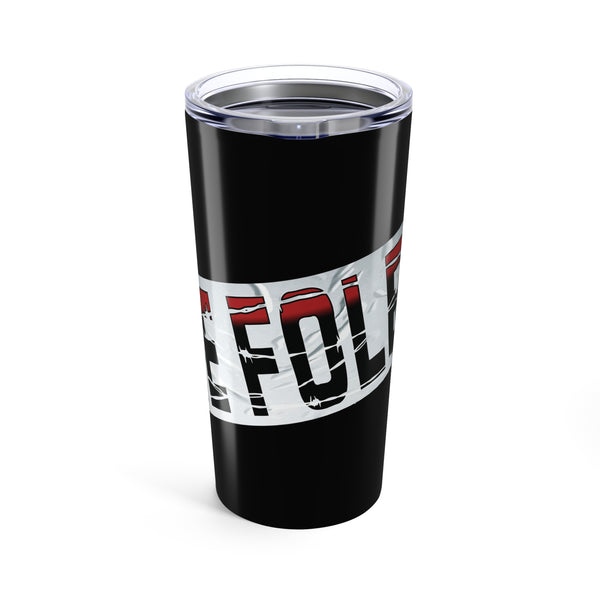 20oz Tumbler ECW Hardcore Wrestling and Music Fan Tribute Logo